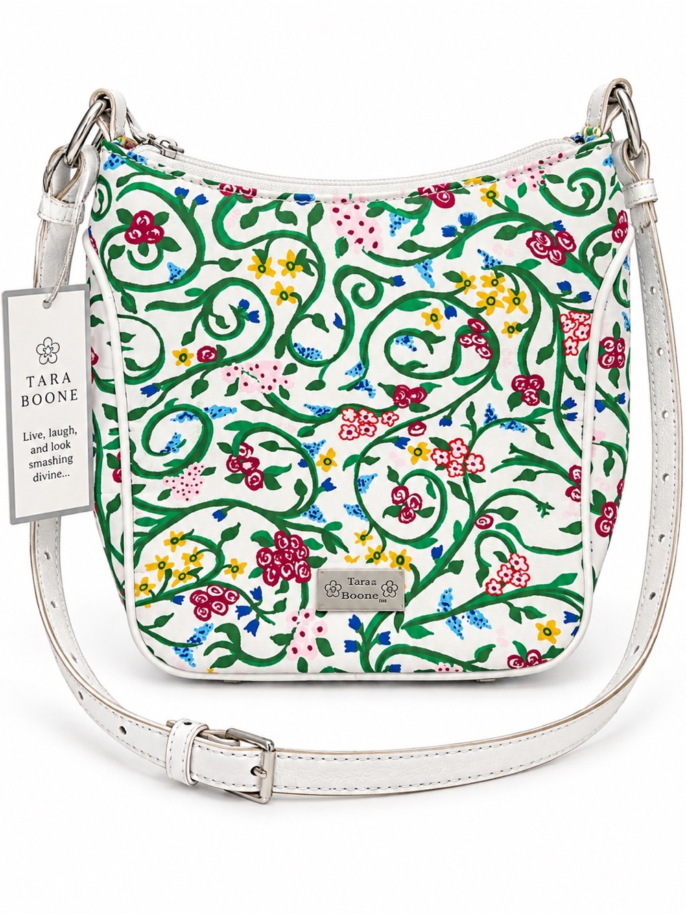 Tara Boone Demure Floral Crossbody Bag NWT Style 5860